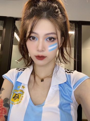 世界杯妝容 - 阿根廷🇦🇷