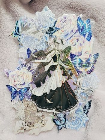 手作／紙膠帶拼貼／黑天鵝
