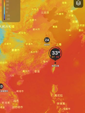 太熱啦！