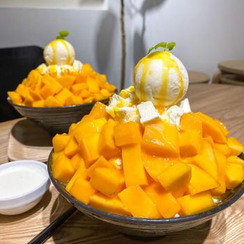 🍴新北美食🍴夏天必吃的芒果起司雪冰