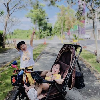 艾｜假期日常 腳踏車道公園散步 