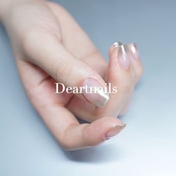 桃園｜Deartnails 仙氣十足✨鏡面漸層美甲💞