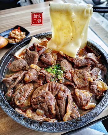 新竹美食｜每天限量5碗! 碗公大的牛肉麵