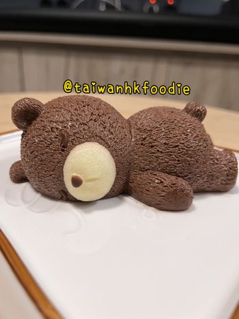 🇭🇰7-11小熊造型巧克力桑椹慕斯🐻