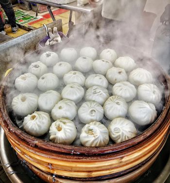新北美食｜超搶手銅板肉包