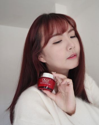 小資族高CP值乳霜推薦！❣️ 越用越ㄉㄨㄞ的Olay歐蕾 膠原大紅瓶