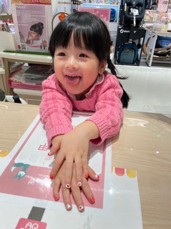 兒童指甲彩繪初體驗💅