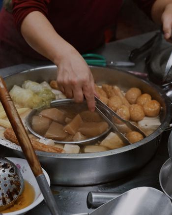 「台中X美食」東勢必吃老店"老黑輪肉圓店（車站店）"