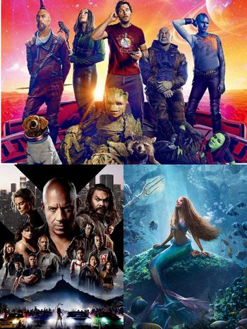 2023年5月上映電影推薦Top10！超強續集《星際異攻隊3》、《玩命關頭X》接力上映 、真人版《小美人魚》絕對必看！