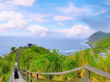 《花蓮豐濱景點》看海天一色夢幻絕美海景
