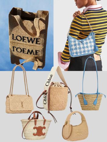 二萬初就買到！2023精品草編包TOP7推薦：LOEWE、Chloé、Prada夏天必收！