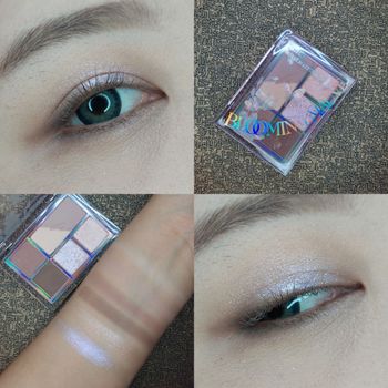 Clio 專業迷你六色眼影盤 03 Blooming Mauve