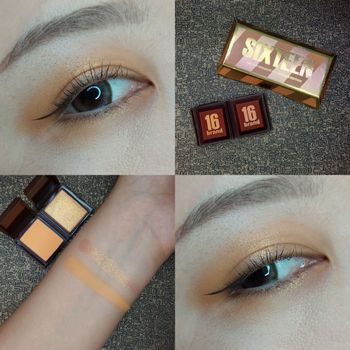 16 Brand 巧克力眼影小金磚組合 #2