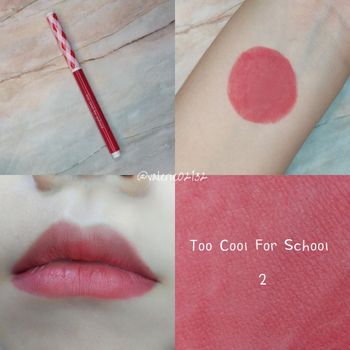Too Cool For School 格子學院親親精巧唇膏 #2 乾燥玫瑰