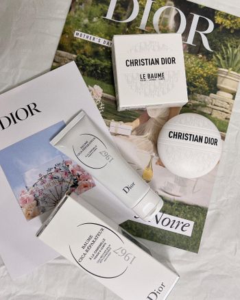 【新品開箱】 DIOR緹花全能修護霜