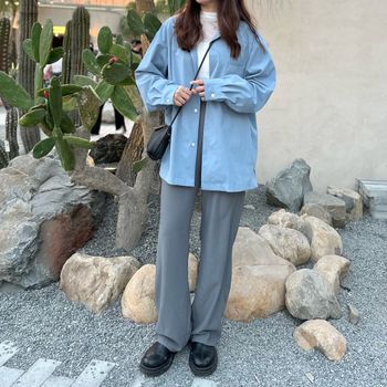 157ootd｜藍色控台中遊