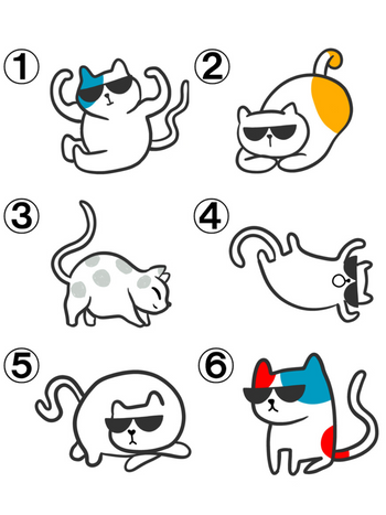 日網爆準『貓咪心理測驗』！直覺選一隻最喜歡的貓...一秒揭露你的真實個性！