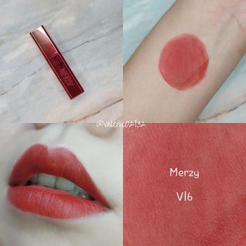 Merzy 霧面絲絨唇釉 V16