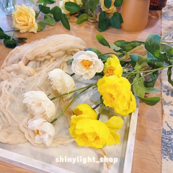 仿真雙頭罌粟花 虞美人 🌸