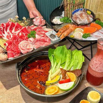 台北中山國中｜吃得到高級和牛、活體海鮮の質感火鍋🍲