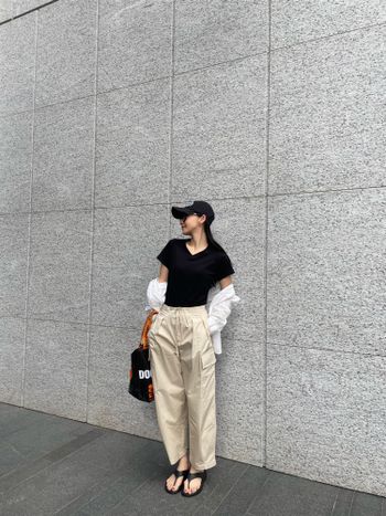 工裝褲穿搭