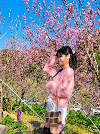 🌷粉紅泡泡 | 小隻女櫻花穿搭🩷