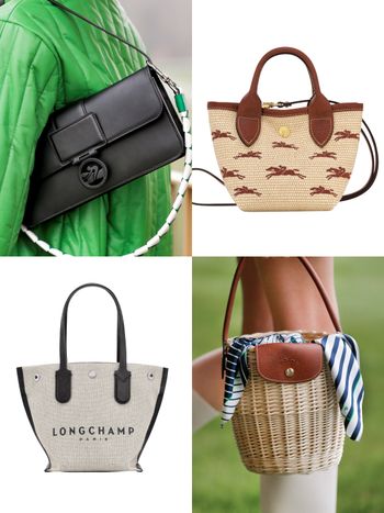 千元就買到！Longchamp最新必買包包清單『編織小托特、水桶包、側揹方包』超心動！