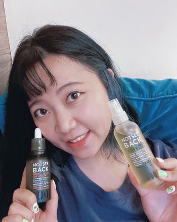 透過NOTSEEBACK讓肌膚一飲而盡！