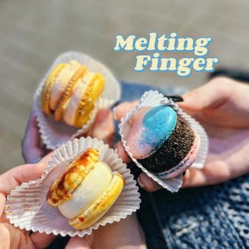 ▫️台北▫️今日吃「Melting Finger」超吸睛韓國馬卡龍專賣店