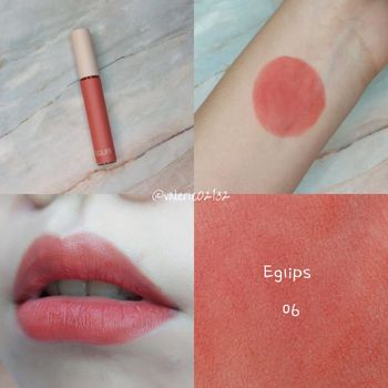 Eglips 超霧感保濕輕柔唇釉 06 Fig Cheese