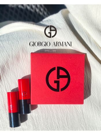 仙女必收❤️‍🔥❤️‍🔥❤️‍🔥 Giorgio Armani 奢華絲緞訂製唇膏 #202 溫柔賢淑超氣質😍