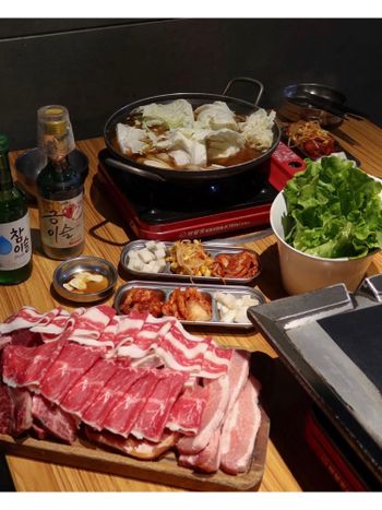 台北美食｜韓國烤肉鍋物吃到飽在東區👌🏻