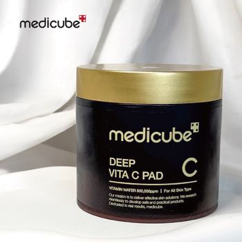 🍋爽膚棉片到底好不好用？｜medicube 全能維他命C透亮爽膚棉