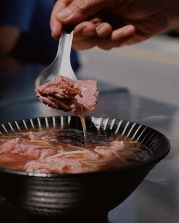 「台南X美食」學甲在地超好喝牛肉湯"順德土產牛肉"
