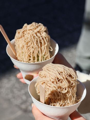 京都清水寺周邊美食  三訪以上栗子冰淇淋｜比沙家 清水寺本道店
