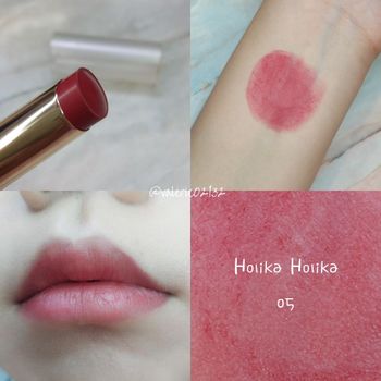 Holika Holika 珍珠系列唇膏 05 Baroque Rose