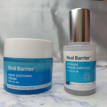 RealBarrier屏護保濕濃縮修護霜&精華