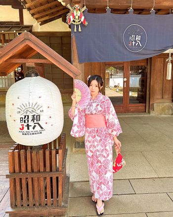 《嘉義景點 昭和十八》穿和服👘初體驗✨一秒飛日本  #悠比愛穿搭  #和服 #嘉義景點 #昭和十八嘉義市史蹟資料館