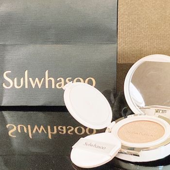 SulwhasooTaiwan|雪花秀|小珍珠氣墊(完美柔焦精華氣墊）心得