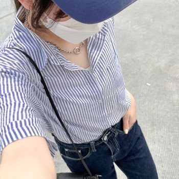157ootd｜藍色控的休假日穿搭🫰