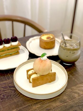 【新北板橋】熱門水蜜桃千層 布丁超驚豔的法式甜點店—YUYU pâtisserie🍰