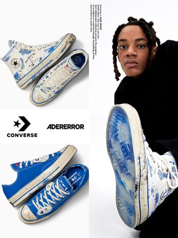 2023必買球鞋！Converse x 韓國ADER ERROR聯名『帆布塗鴉Chuck 70』超好看！