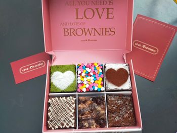 "美味甜點推薦"Coco.Brownies 可可布朗 -微醺情詩-七夕限定禮盒!!情侶之間的唯美甜蜜食光