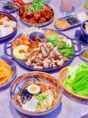 推擠韓式料理