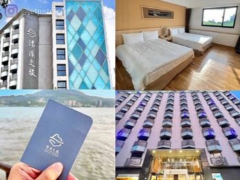 （淡水飯店）淶滬文旅～時尚文青風裝潢、服務親切又貼心、豐盛自助早餐超好吃！
