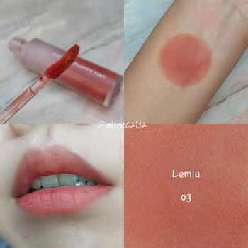 Lemiu 棉花糖絲絨唇釉 03 Faded Red