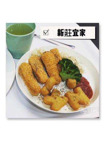 兒童餐有菜有飯有飲料