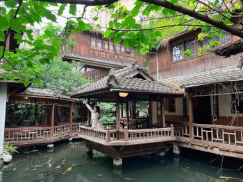 台中▴南屯區│都市裡的人文茶館│中式庭園景觀餐廳│無為草堂