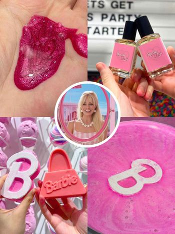 芭比香原來是這個！LUSH攜手Barbie聯名香氛，上架秒售空芭比香水、手提包香皂、B字泡泡浴...，快搶限量很殘酷