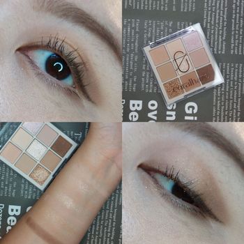 Coralhaze Mood Blending Shadow Palette 01 Sparkling Sand
